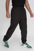 Купить Утепленные спортивные брюки мужские темно-серого цвета 882198TC, фото 8