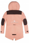 Купить Куртка парка зимняя подростковая для девочки персикового цвета 8834P, фото 2