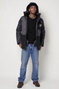 Купить Горнолыжная куртка мужская темно-серого цвета 88514TC, фото 18