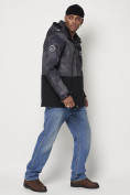 Купить Горнолыжная куртка мужская темно-серого цвета 88514TC, фото 2
