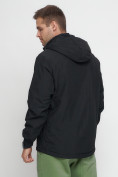Купить Куртка-анорак спортивная мужская черного цвета 88620Ch, фото 15