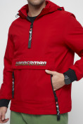 Купить Куртка-анорак спортивная мужская красного цвета 88620Kr, фото 10