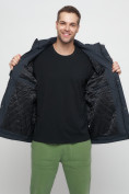 Купить Куртка спортивная мужская большого размера темно-серого цвета 88676TC, фото 14
