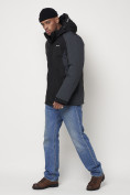 Купить Горнолыжная куртка мужская черного цвета 88812Ch, фото 3