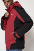 Купить Горнолыжная куртка мужская красного цвета 88812Kr, фото 11