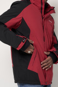 Купить Горнолыжная куртка мужская красного цвета 88812Kr, фото 12