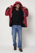 Купить Горнолыжная куртка мужская красного цвета 88812Kr, фото 15