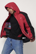 Купить Горнолыжная куртка мужская красного цвета 88812Kr, фото 16