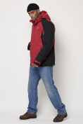 Купить Горнолыжная куртка мужская красного цвета 88812Kr, фото 2