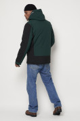 Купить Горнолыжная куртка мужская темно-зеленого цвета 88812TZ, фото 4