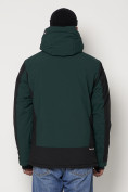 Купить Горнолыжная куртка мужская темно-зеленого цвета 88812TZ, фото 9
