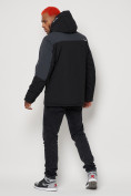 Купить Горнолыжная куртка мужская черного цвета 88813Ch, фото 4