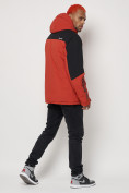 Купить Горнолыжная куртка мужская оранжевого цвета 88813O, фото 4