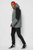 Купить Горнолыжная куртка мужская серого цвета 88813Sr, фото 2