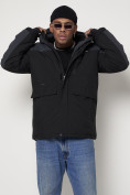 Купить Горнолыжная куртка мужская черного цвета 88814Ch, фото 9