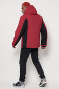 Купить Горнолыжная куртка мужская красного цвета 88815Kr, фото 4