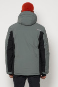 Купить Горнолыжная куртка мужская серого цвета 88815Sr, фото 7