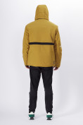Купить Горнолыжная куртка мужская горчичного цвета 88817G, фото 7