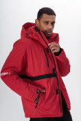 Купить Горнолыжная куртка мужская красного цвета 88817Kr, фото 18