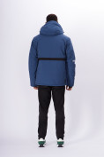 Купить Горнолыжная куртка мужская синего цвета 88817S, фото 4