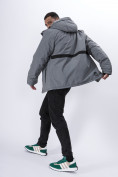 Купить Горнолыжная куртка мужская серого цвета 88817Sr, фото 18