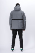 Купить Горнолыжная куртка мужская серого цвета 88817Sr, фото 4