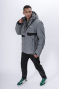 Купить Горнолыжная куртка мужская серого цвета 88817Sr, фото 8