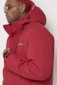 Купить Горнолыжная куртка мужская красного цвета 88818Kr, фото 16