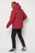 Купить Горнолыжная куртка мужская красного цвета 88818Kr, фото 4