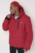 Купить Горнолыжная куртка мужская красного цвета 88818Kr, фото 7