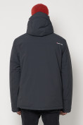 Купить Горнолыжная куртка мужская темно-серого цвета 88818TC, фото 8