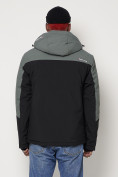Купить Горнолыжная куртка мужская серого цвета 88819Sr, фото 16