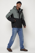 Купить Горнолыжная куртка мужская серого цвета 88819Sr, фото 3