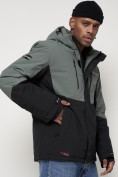 Купить Горнолыжная куртка мужская серого цвета 88819Sr, фото 9