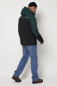 Купить Горнолыжная куртка мужская темно-зеленого цвета 88819TZ, фото 4