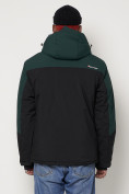 Купить Горнолыжная куртка мужская темно-зеленого цвета 88819TZ, фото 8