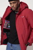 Купить Горнолыжная куртка мужская красного цвета 88820Kr, фото 16