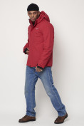 Купить Горнолыжная куртка мужская красного цвета 88820Kr, фото 2