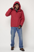 Купить Горнолыжная куртка мужская красного цвета 88820Kr, фото 5