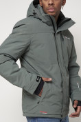 Купить Горнолыжная куртка мужская серого цвета 88820Sr, фото 12