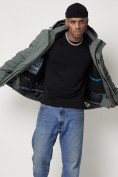 Купить Горнолыжная куртка мужская серого цвета 88820Sr, фото 14