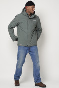 Купить Горнолыжная куртка мужская серого цвета 88820Sr, фото 3