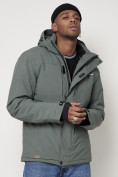 Купить Горнолыжная куртка мужская серого цвета 88820Sr, фото 8