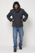 Купить Горнолыжная куртка мужская темно-серого цвета 88820TC, фото 16