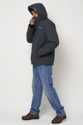 Купить Горнолыжная куртка мужская темно-серого цвета 88820TC, фото 17