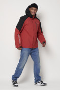 Купить Горнолыжная куртка мужская оранжевого цвета 88821O, фото 3