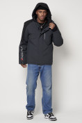 Купить Горнолыжная куртка мужская темно-серого цвета 88821TC, фото 11