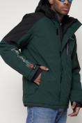 Купить Горнолыжная куртка мужская темно-зеленого цвета 88821TZ, фото 10