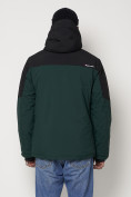 Купить Горнолыжная куртка мужская темно-зеленого цвета 88821TZ, фото 16