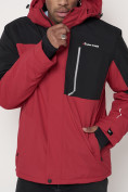 Купить Горнолыжная куртка мужская красного цвета 88822Kr, фото 14